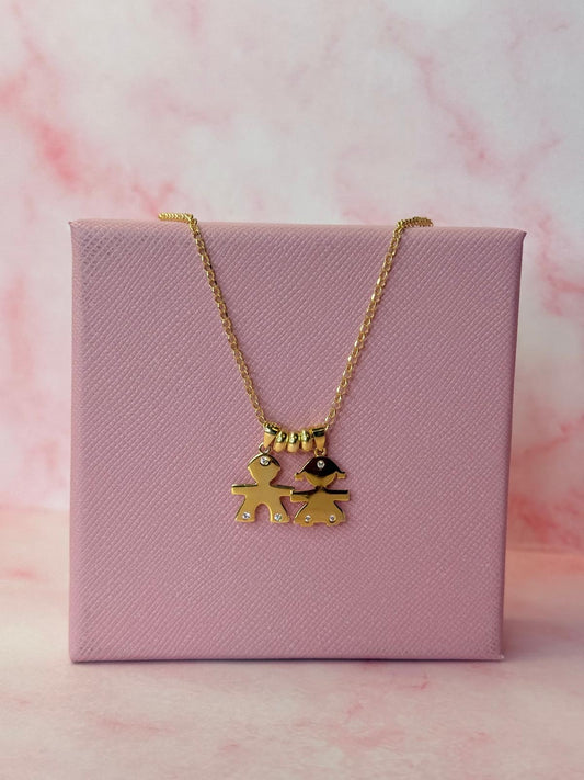 COLLANA BEBE’ PUNTI LUCE
