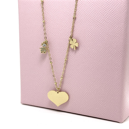 COLLANA CUORE DI MAMMA
