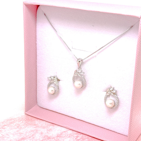 PARURE PERLE ELEGANT