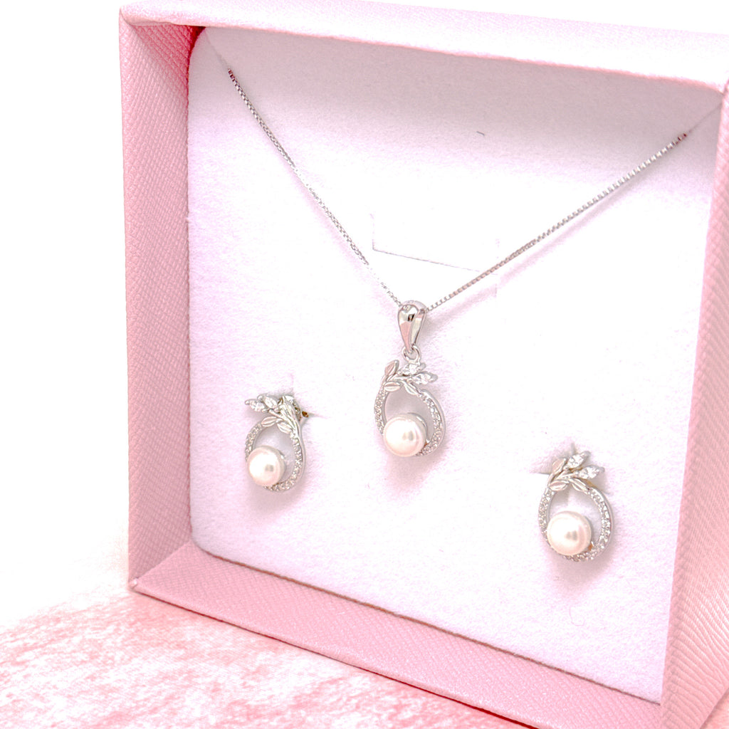 PARURE PERLE ELEGANT