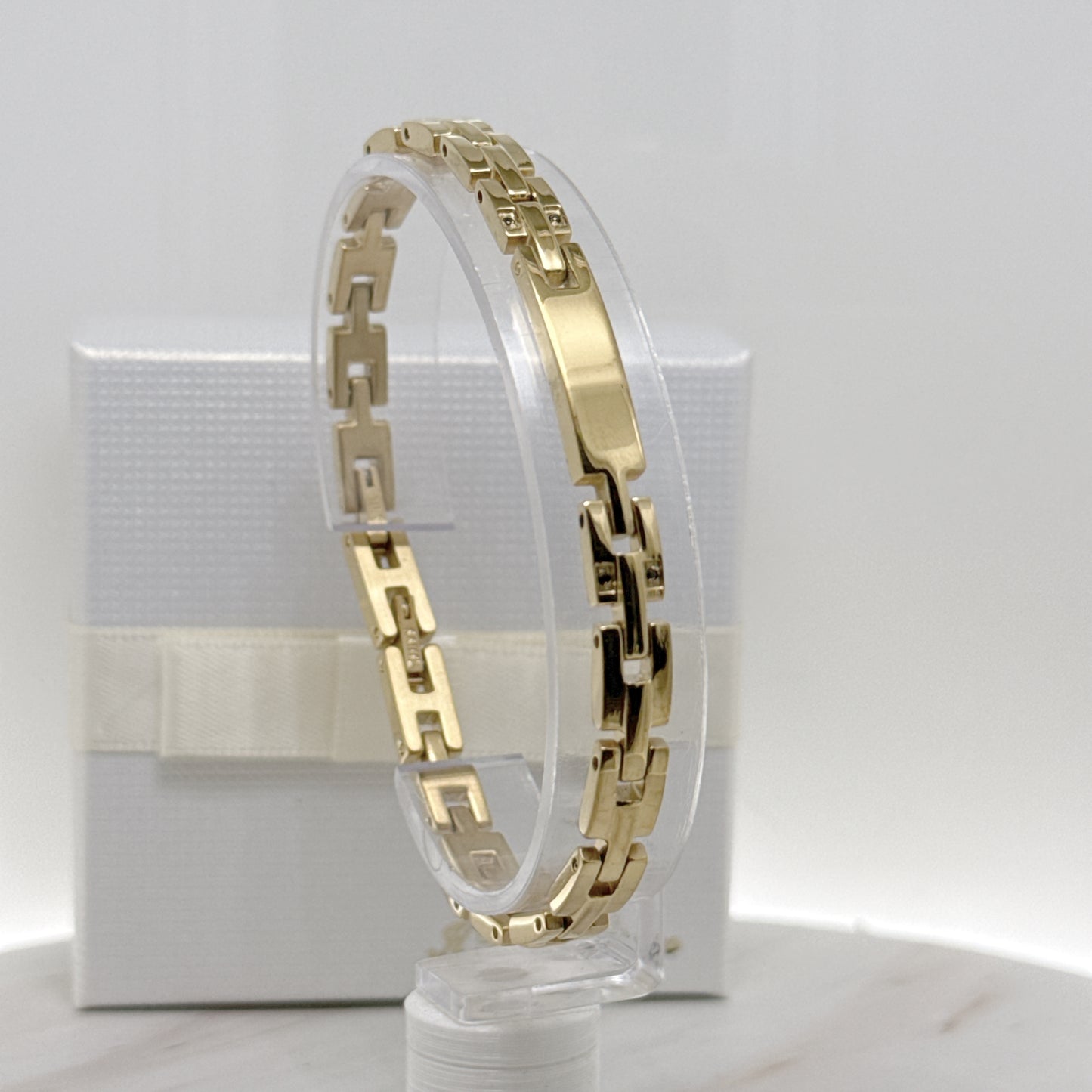BRACCIALE MAGLIA PIATTA