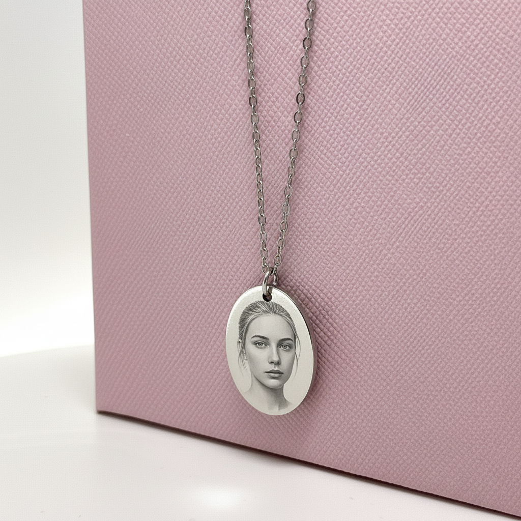 COLLANA FOTOMEDAGLIA