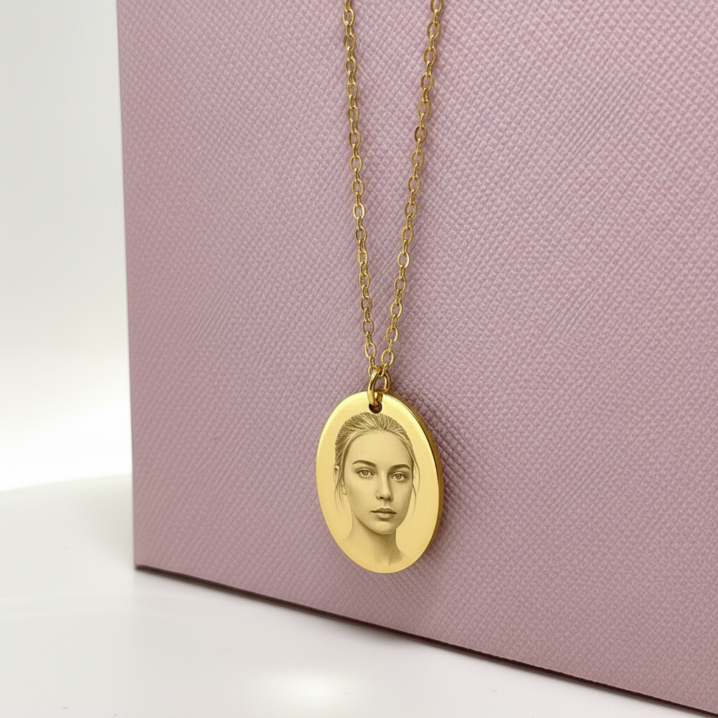 COLLANA FOTOMEDAGLIA