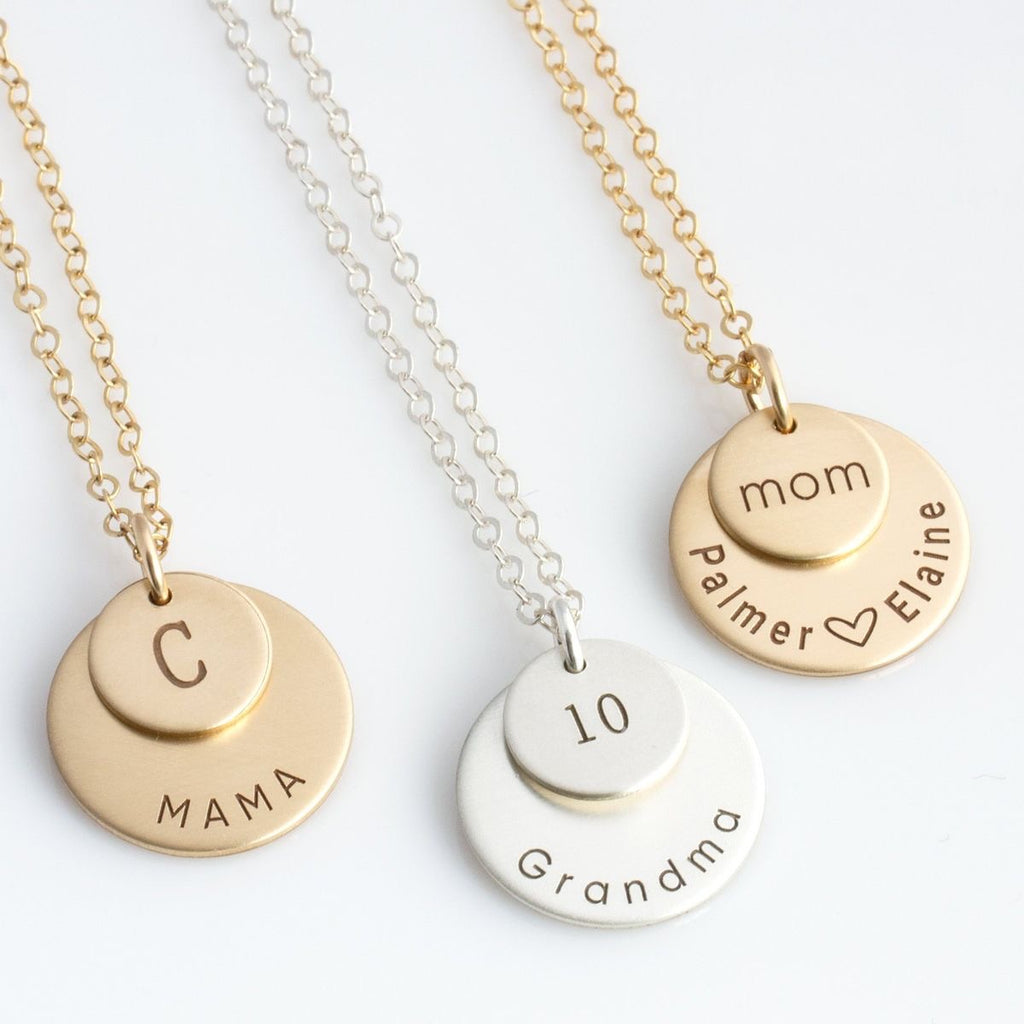 COLLANA  TRIS MEDAGLIE