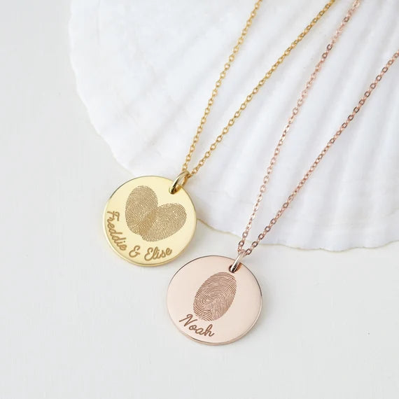 COLLANA CON DOPPIA IMPRONTA