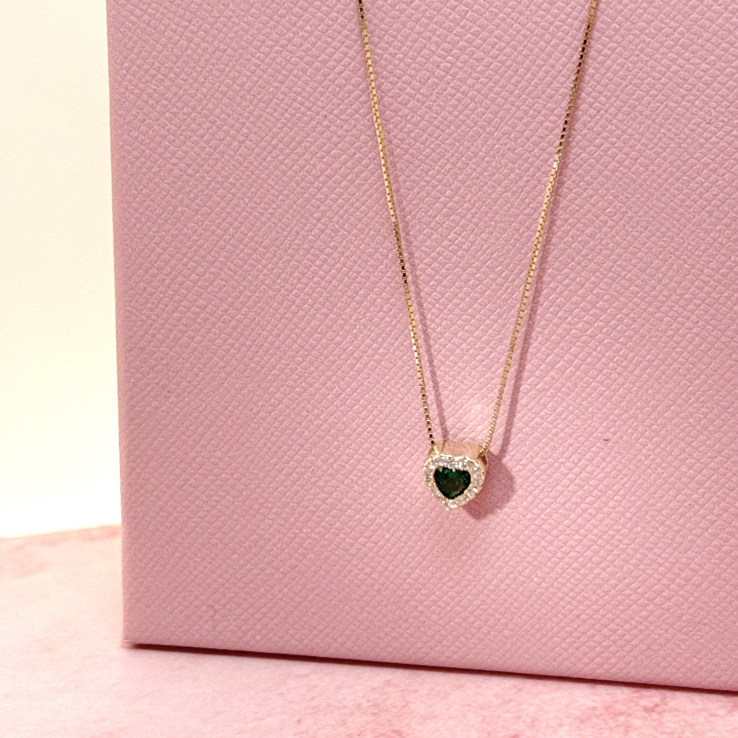 COLLANA CON CUORE E BEBE’