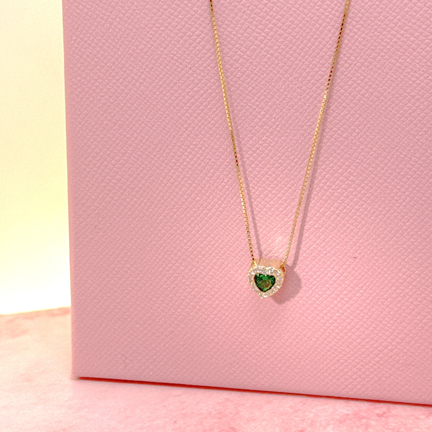COLLANA CON CUORE E BEBE’