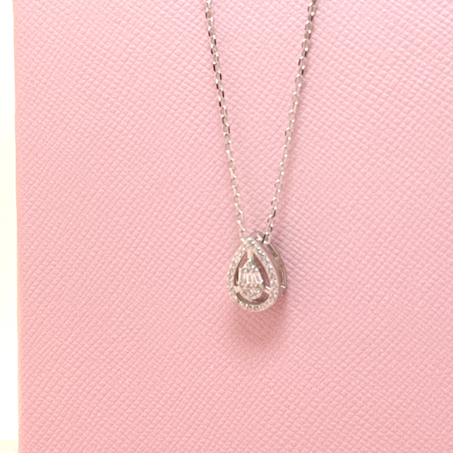 COLLANA GOCCIA ZIRCONATA