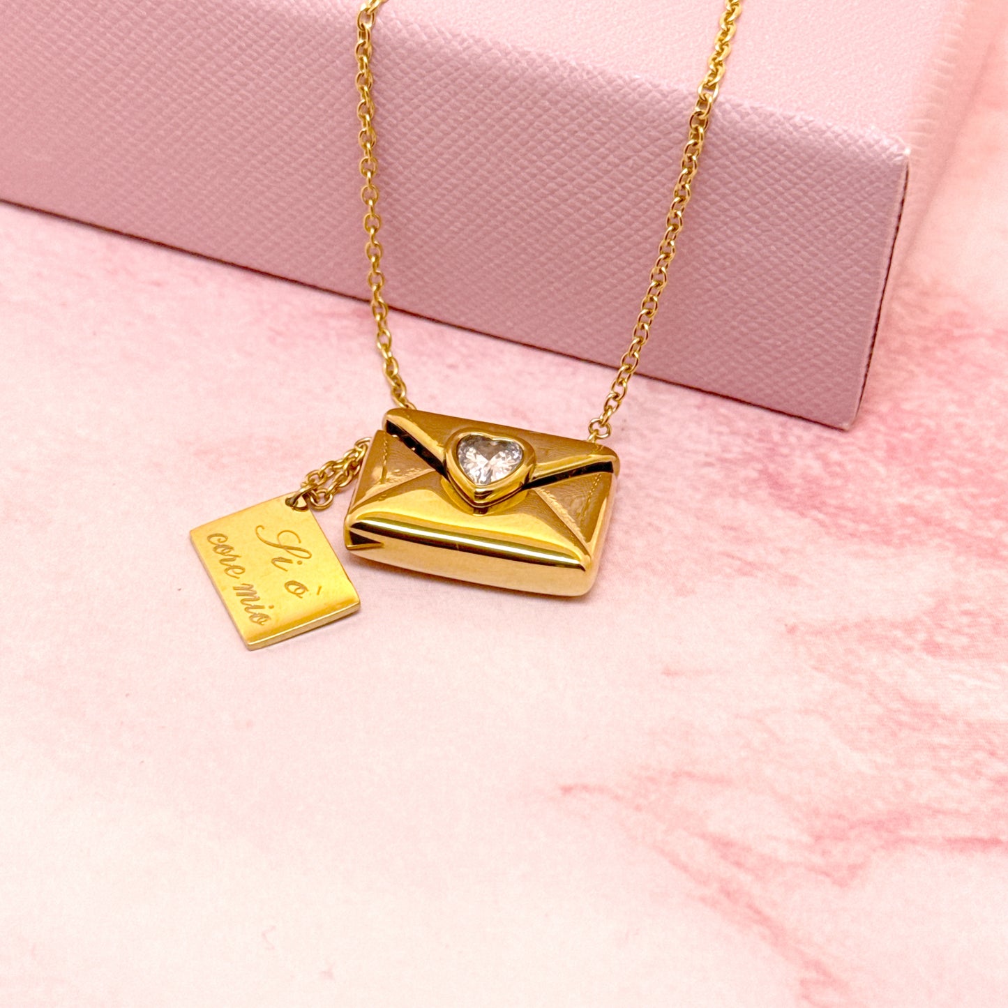 COLLANA LETTERA D’AMORE