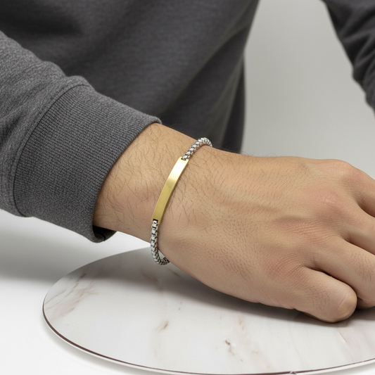 BRACCIALE UOMO PERSONALIZZABILE