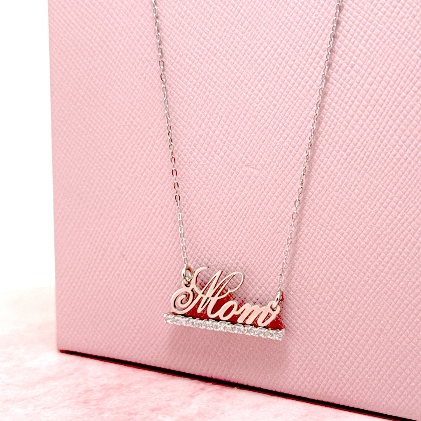 COLLANA MOM CON LINEA ZIRCONI