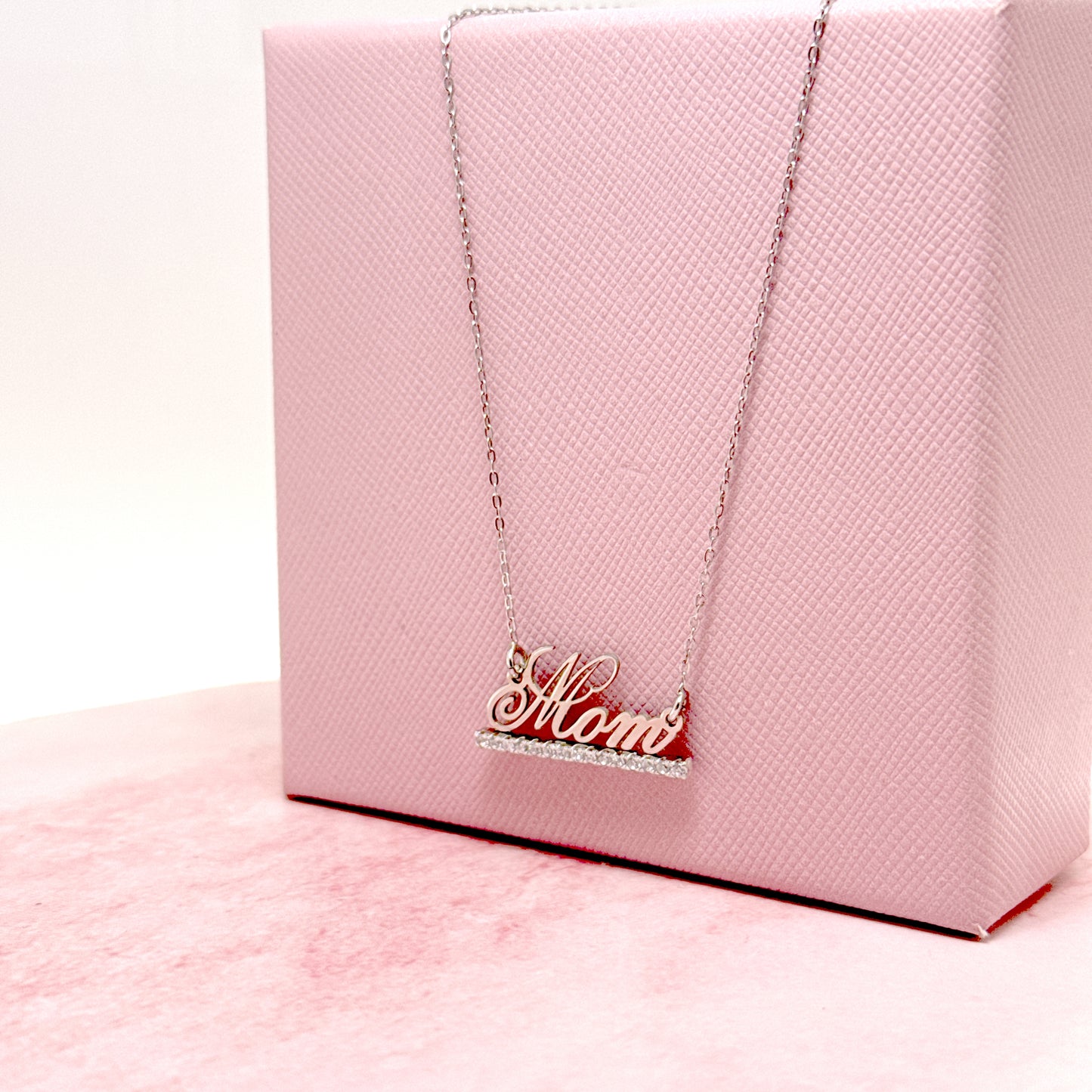 COLLANA MOM CON LINEA ZIRCONI