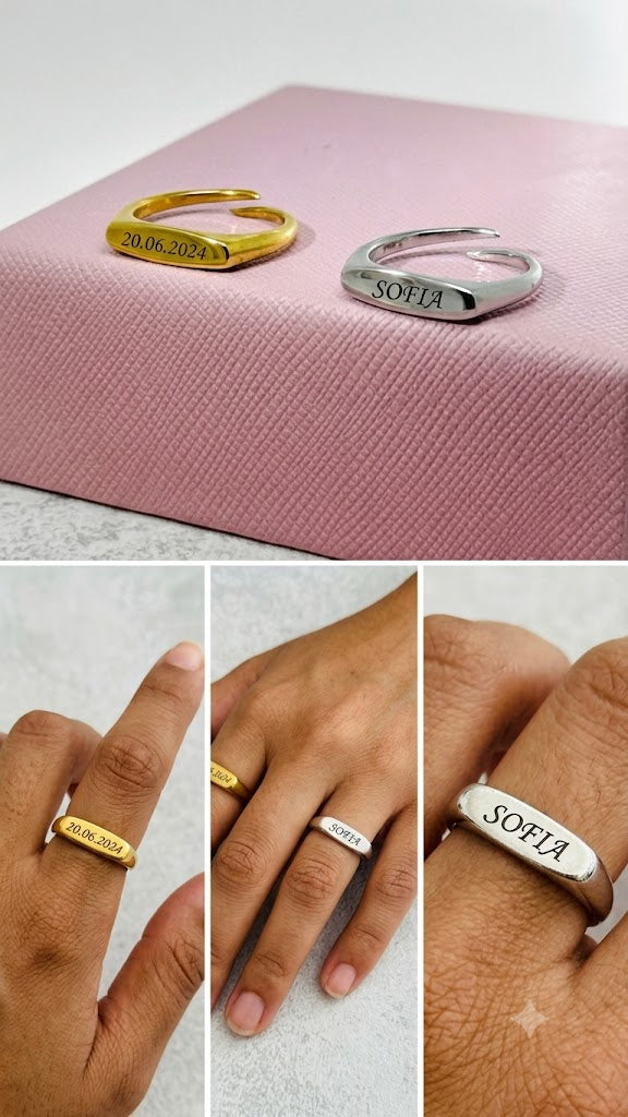 ANELLO PERSONALIZZATO MINIMAL