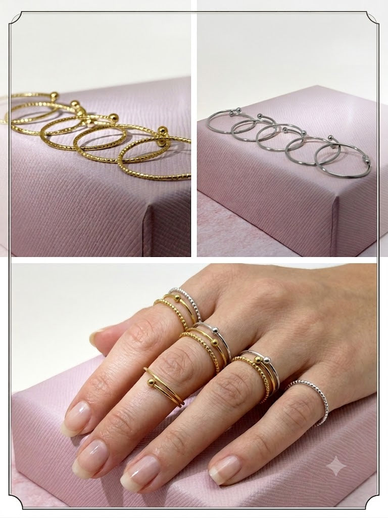 SET ANELLI STAR KING RING