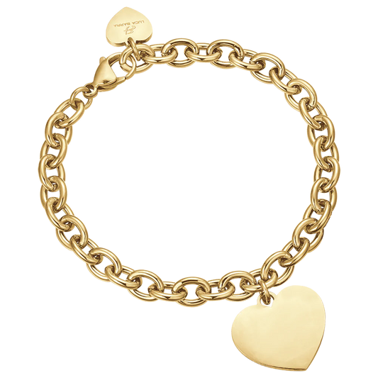 Bracciale con cuore personalizzato