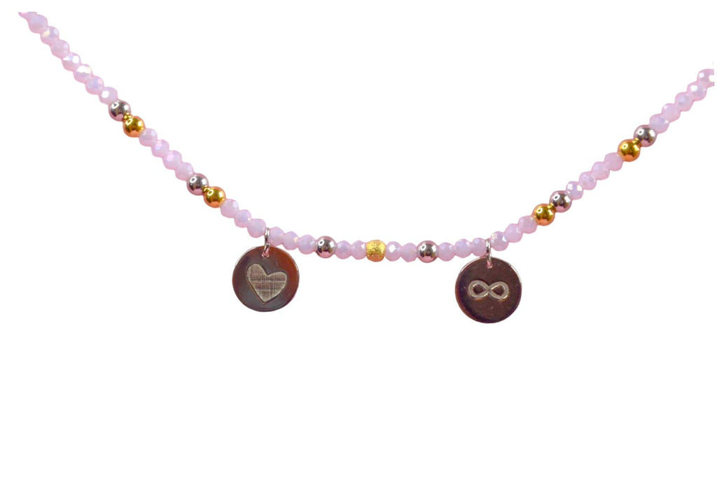 COLLANA CAPRI CON SFERA E MEDAGLIA IN ARGENTO S925