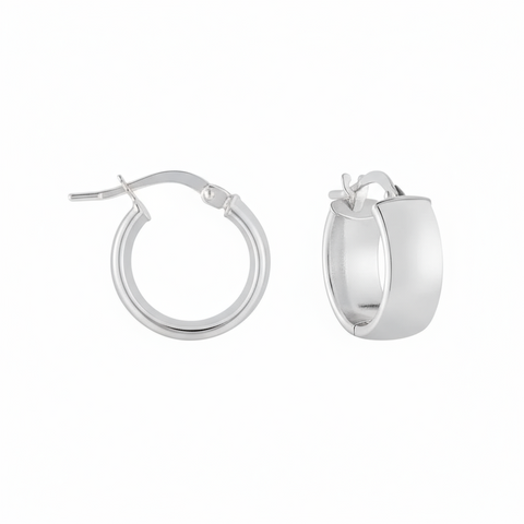 ORECCHINI A CERCHIO LARGO 15mm