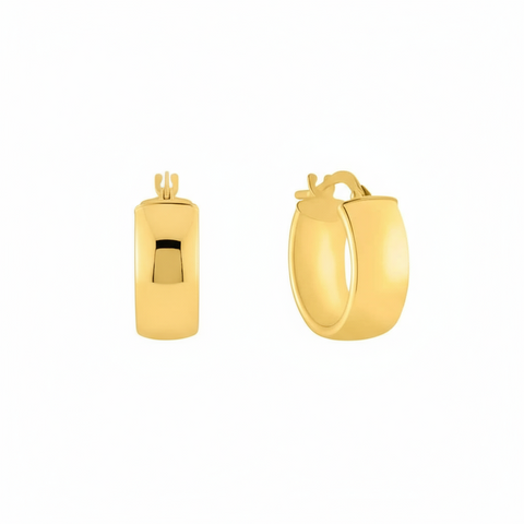 ORECCHINI A CERCHIO LARGO 15mm